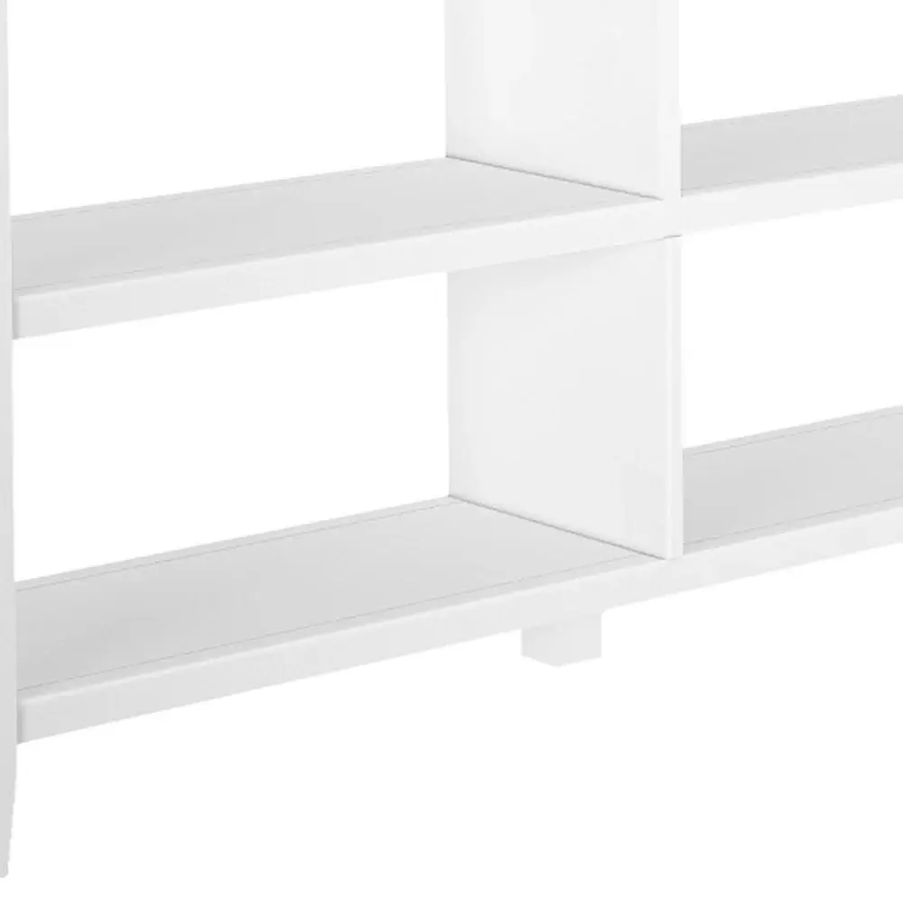 30" White Open Bookcase With Two Shelves - Image 3