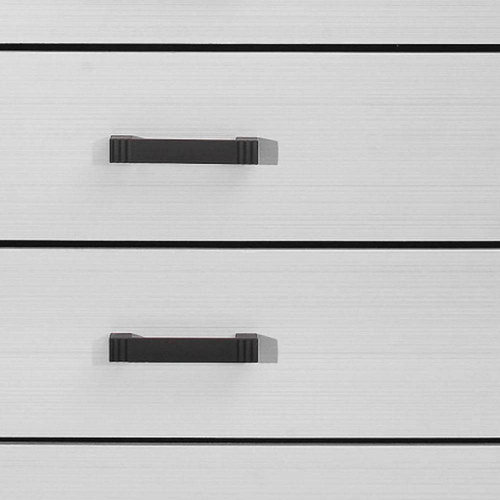 31" White Wood Five Drawer Standard Chest - Image 3