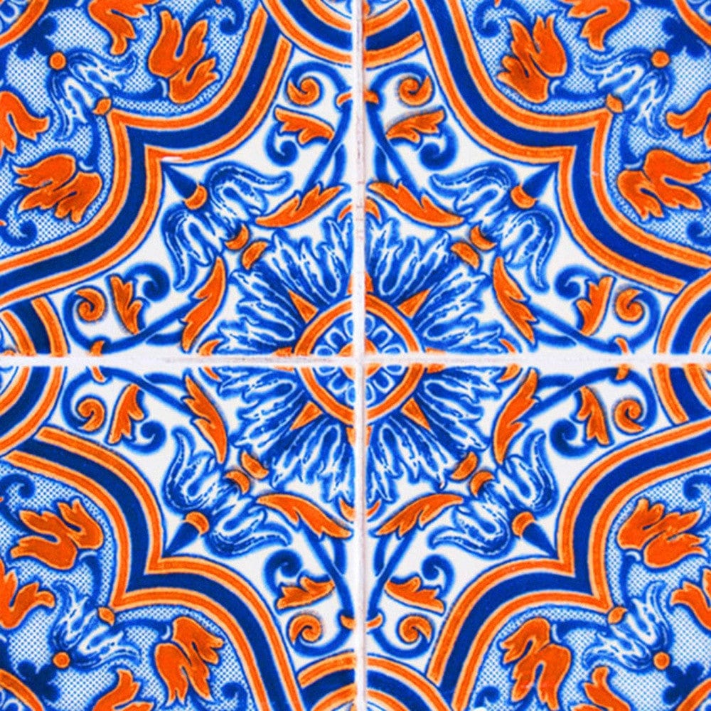 5" X 5" Blue Rust Zio Removable Peel and Stick Tiles - Image 3