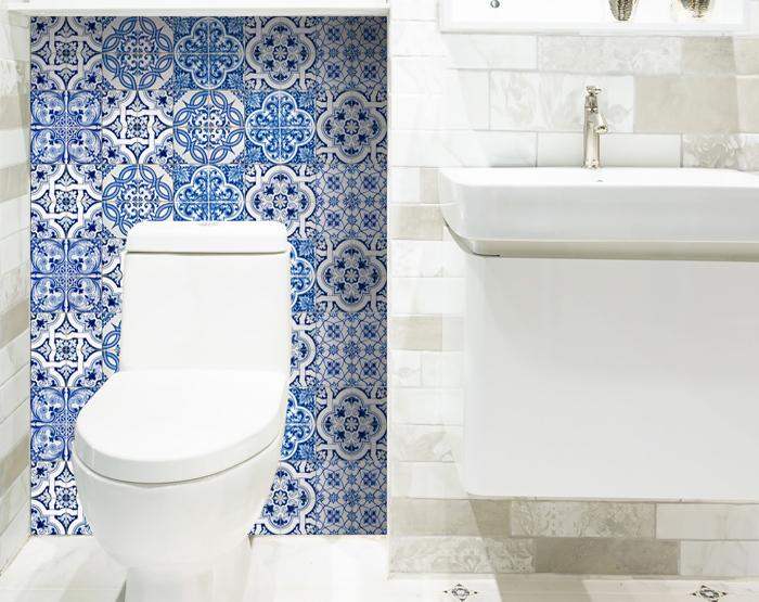 5" X 5" Bluebell Lina Removable Peel and Stick Tiles - Image 8