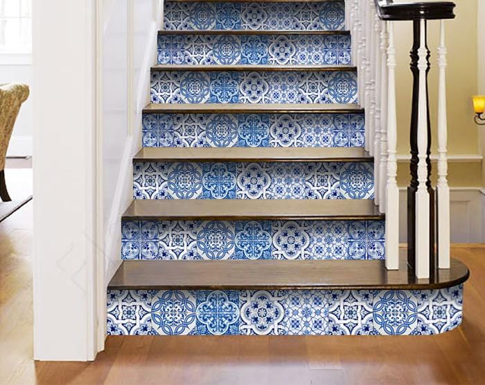 5" X 5" Bluebell Lina Removable Peel and Stick Tiles - Image 9