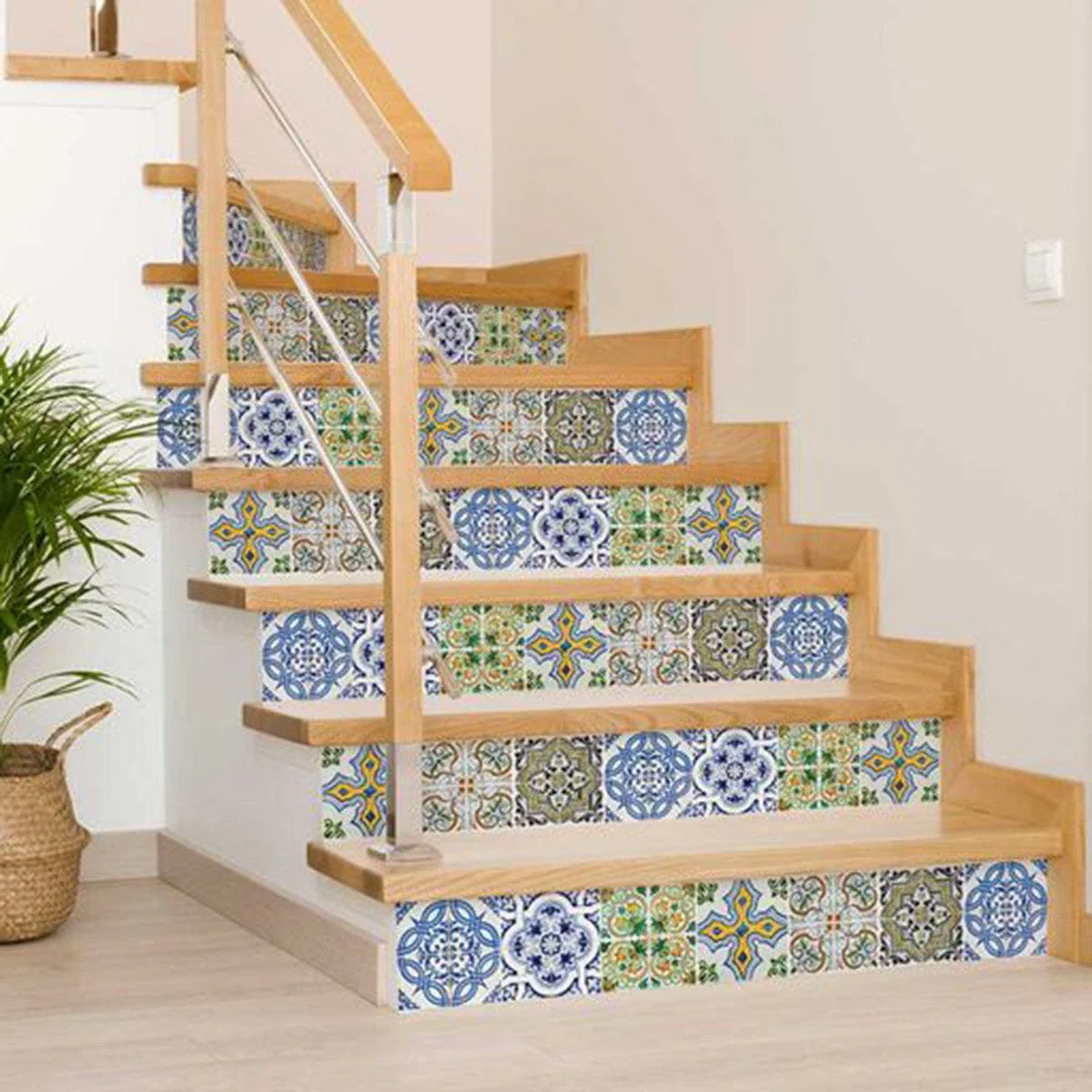 5" X 5" Cana Multi Mosaic Peel and Stick Tiles - Image 4
