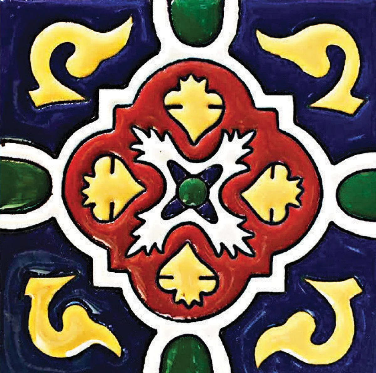 5" X 5" Festival Brights Mosaic Peel And Stick Removable Tiles - Image 5