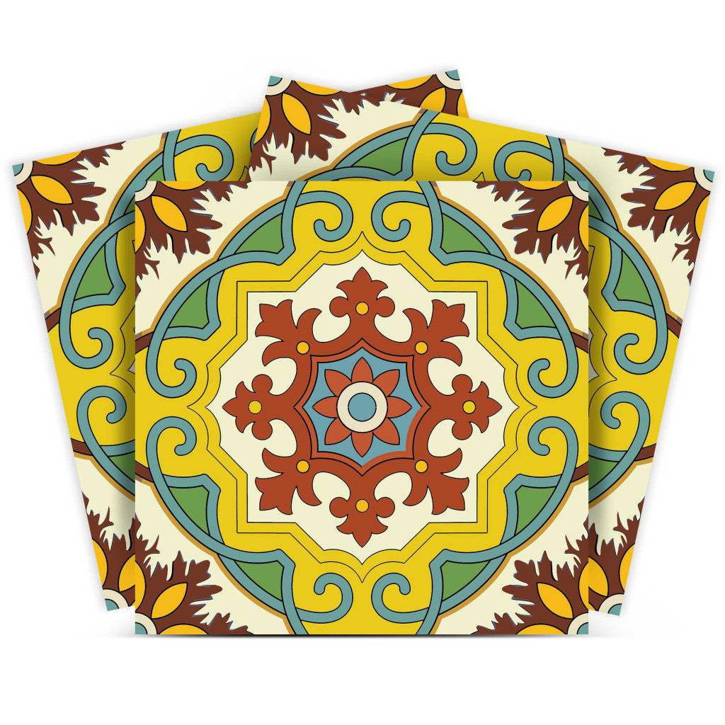 5" X 5" Fortuna Peel and Stick Removable Tiles - Image 3