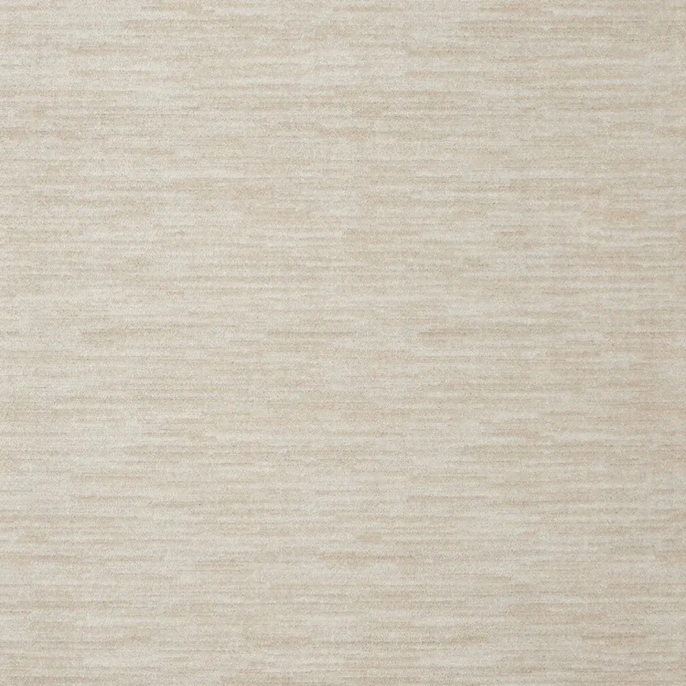 5' X 5' Ivory And Beige Square Non Skid Indoor Outdoor Area Rug - Image 5