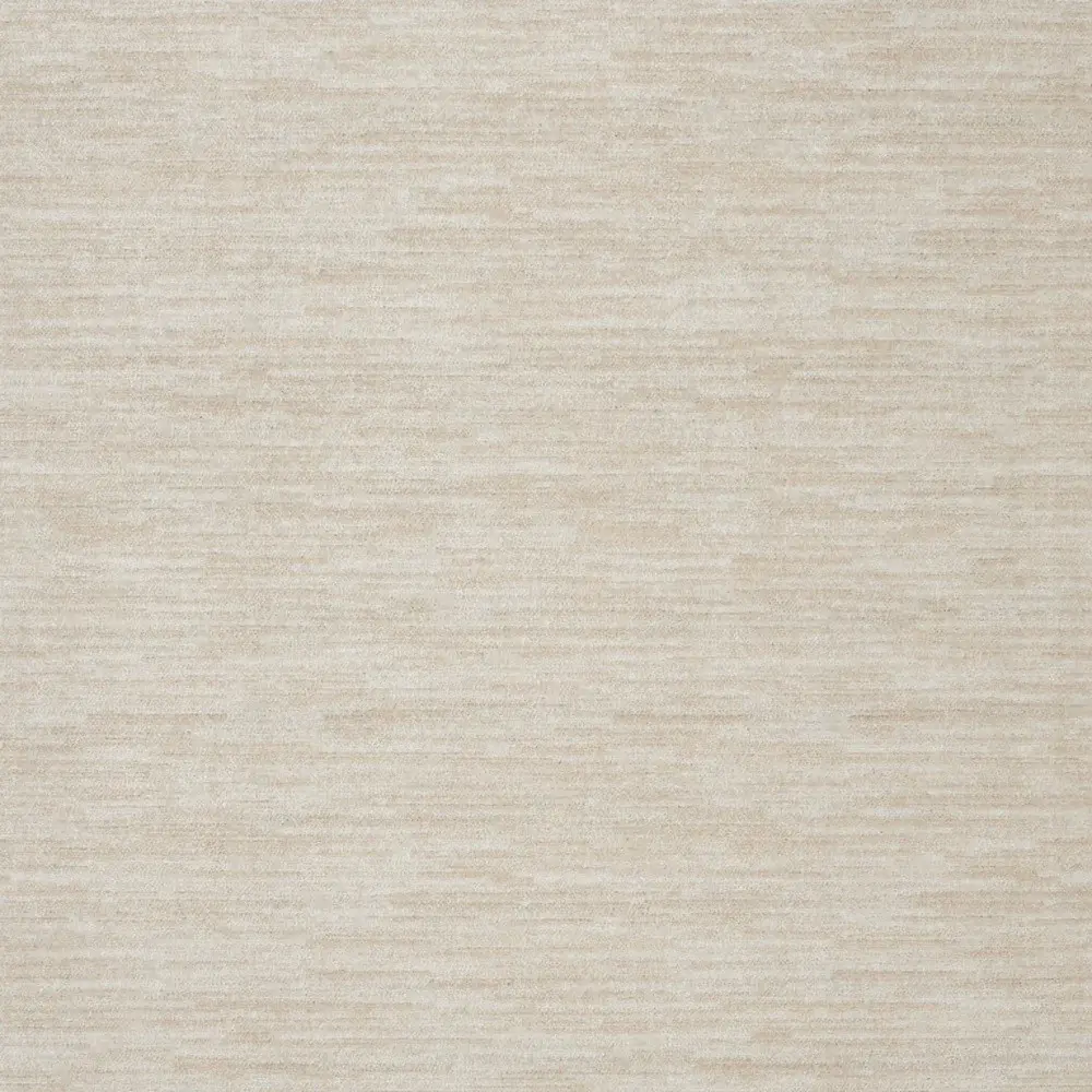 5' X 5' Ivory And Beige Square Non Skid Indoor Outdoor Area Rug - Image 8