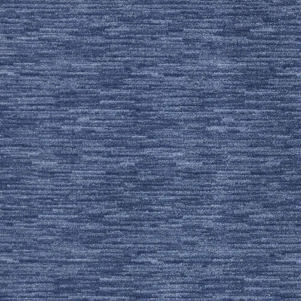 5' X 5' Navy Blue Square Non Skid Indoor Outdoor Area Rug - Image 6