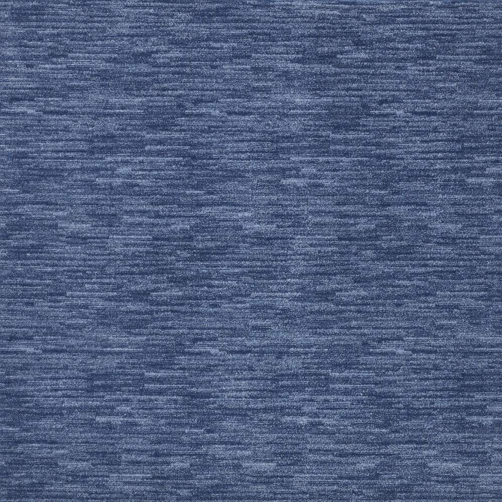 5' X 5' Navy Blue Square Non Skid Indoor Outdoor Area Rug - Image 7