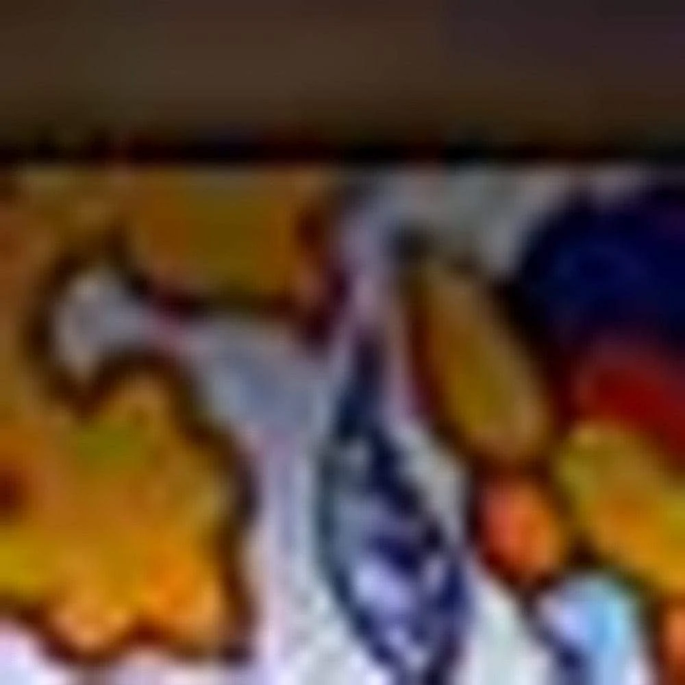 5" X 5" Orange Red And Blue Peel And Stick Removable Tiles - Image 3