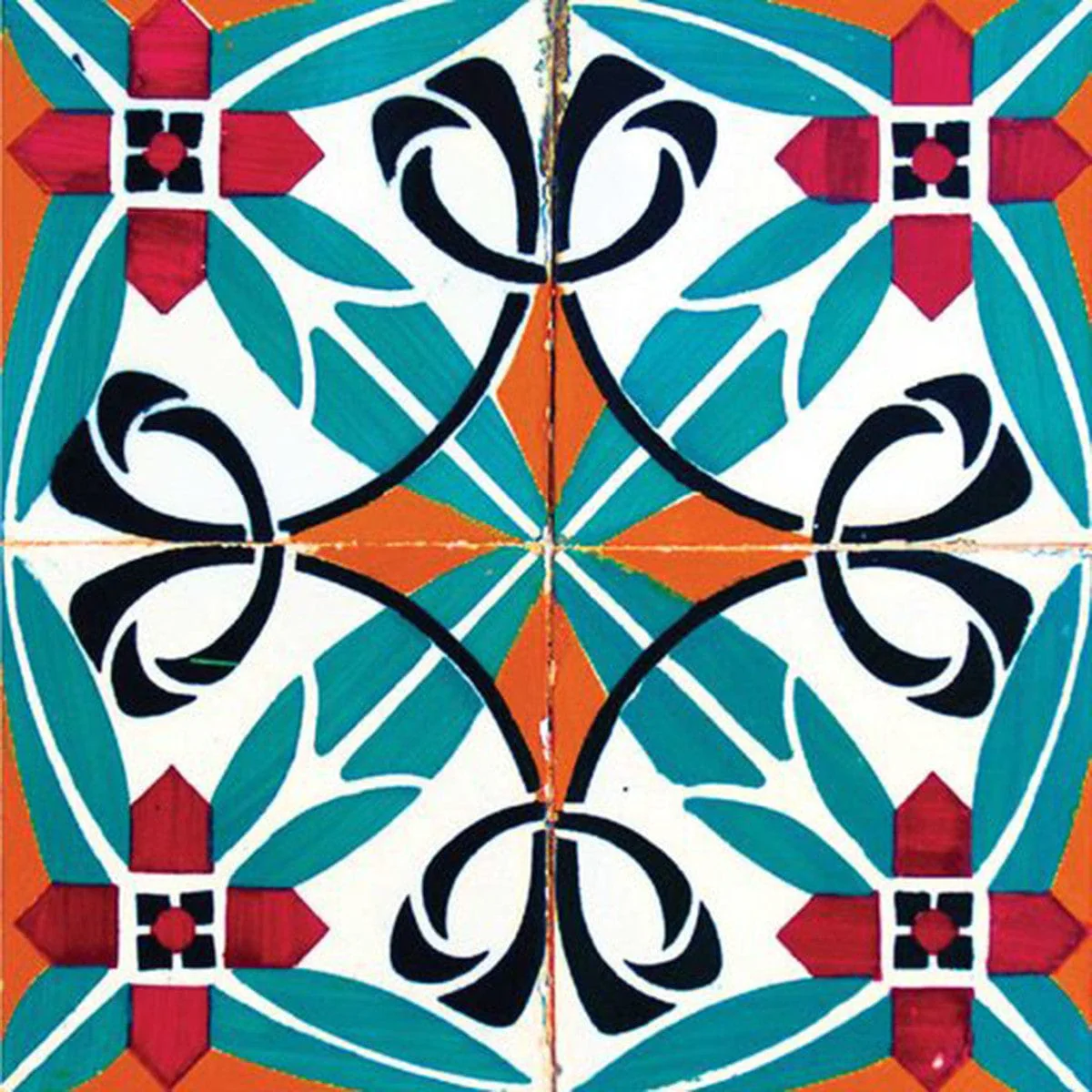 5" X 5" Terra Agra Peel And Stick Removable Tiles - Image 2
