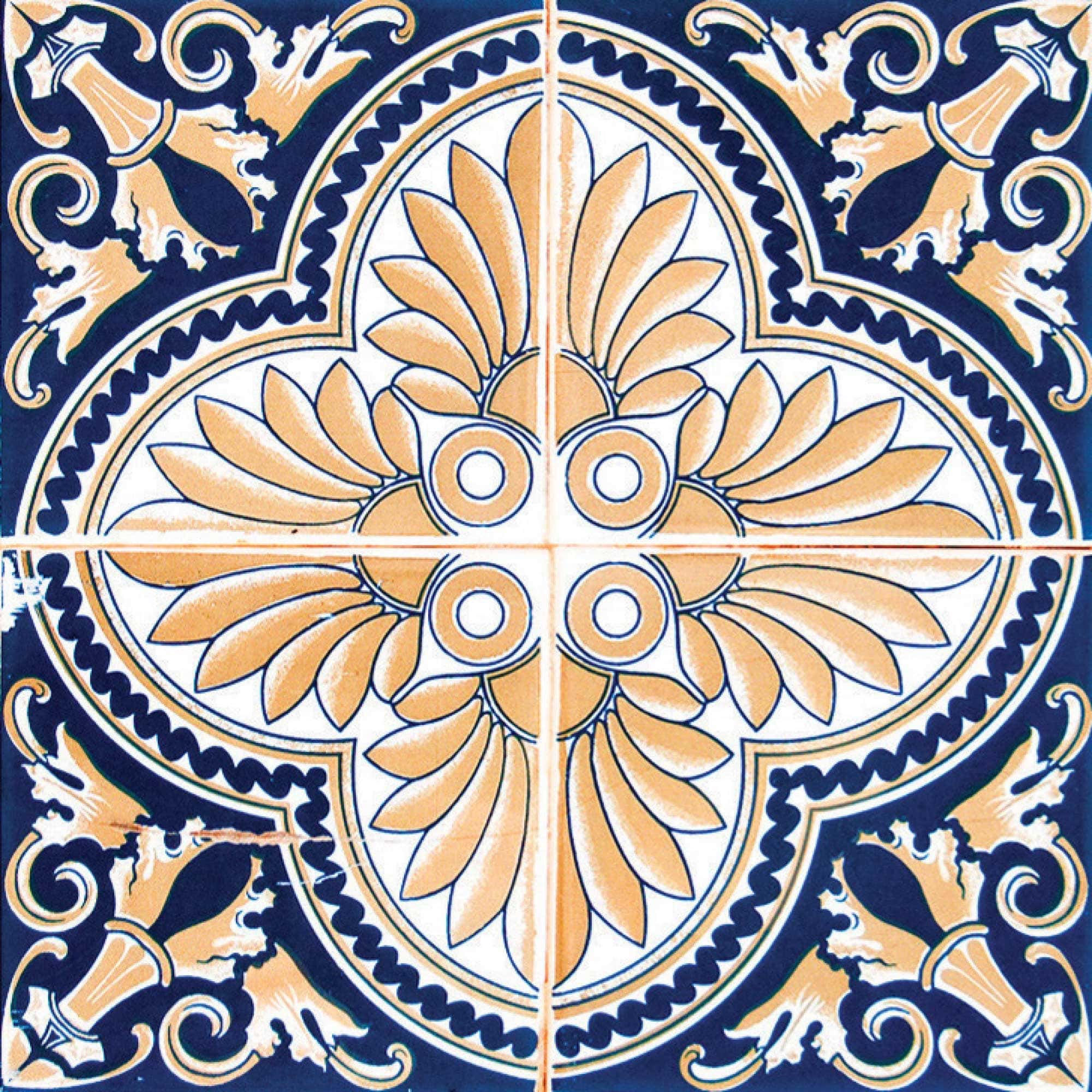 5" X 5" Vintage Multi Removable Peel and Stick Tiles - Image 2