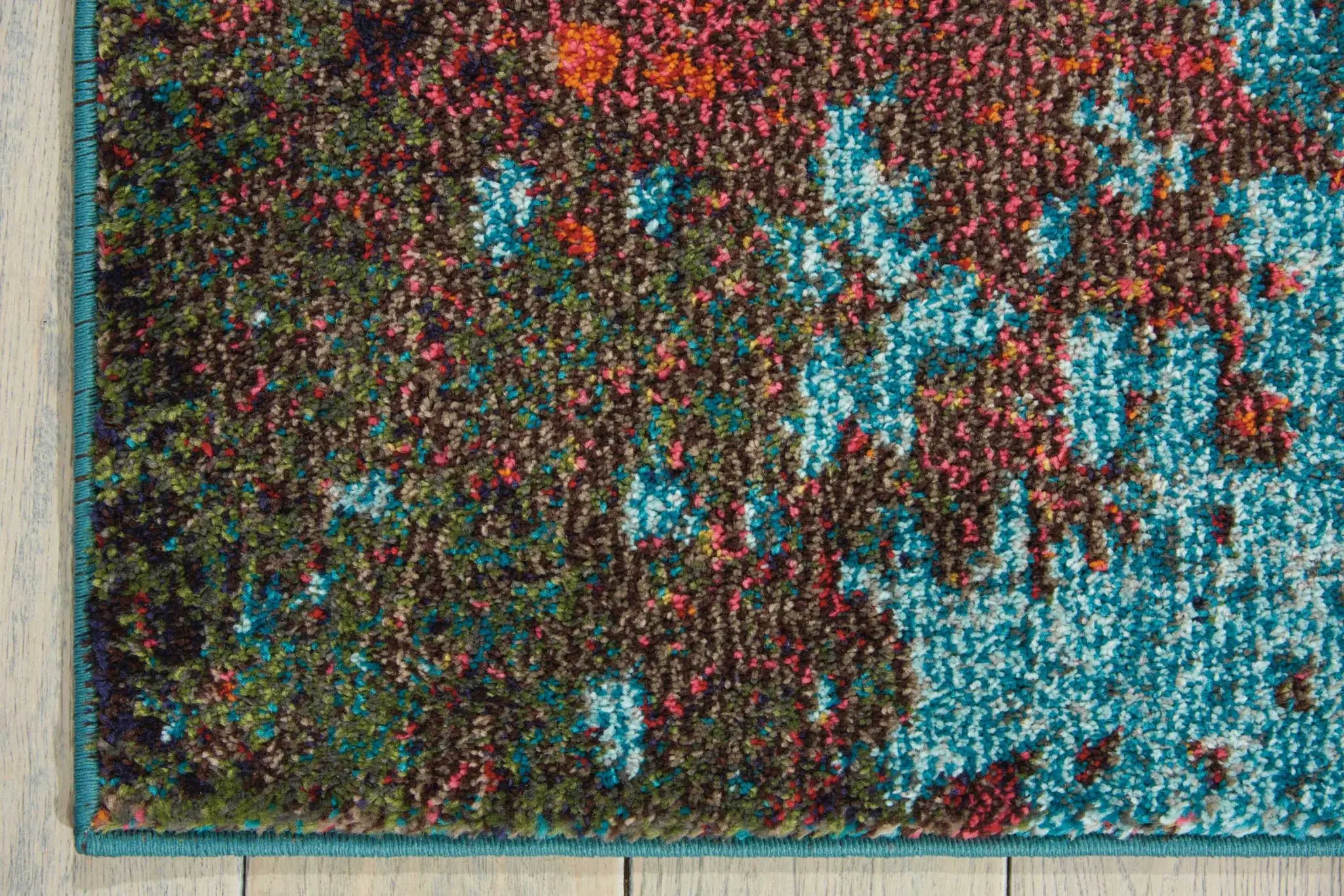 5' X 7' Atlantic Abstract Non Skid Area Rug - Image 3