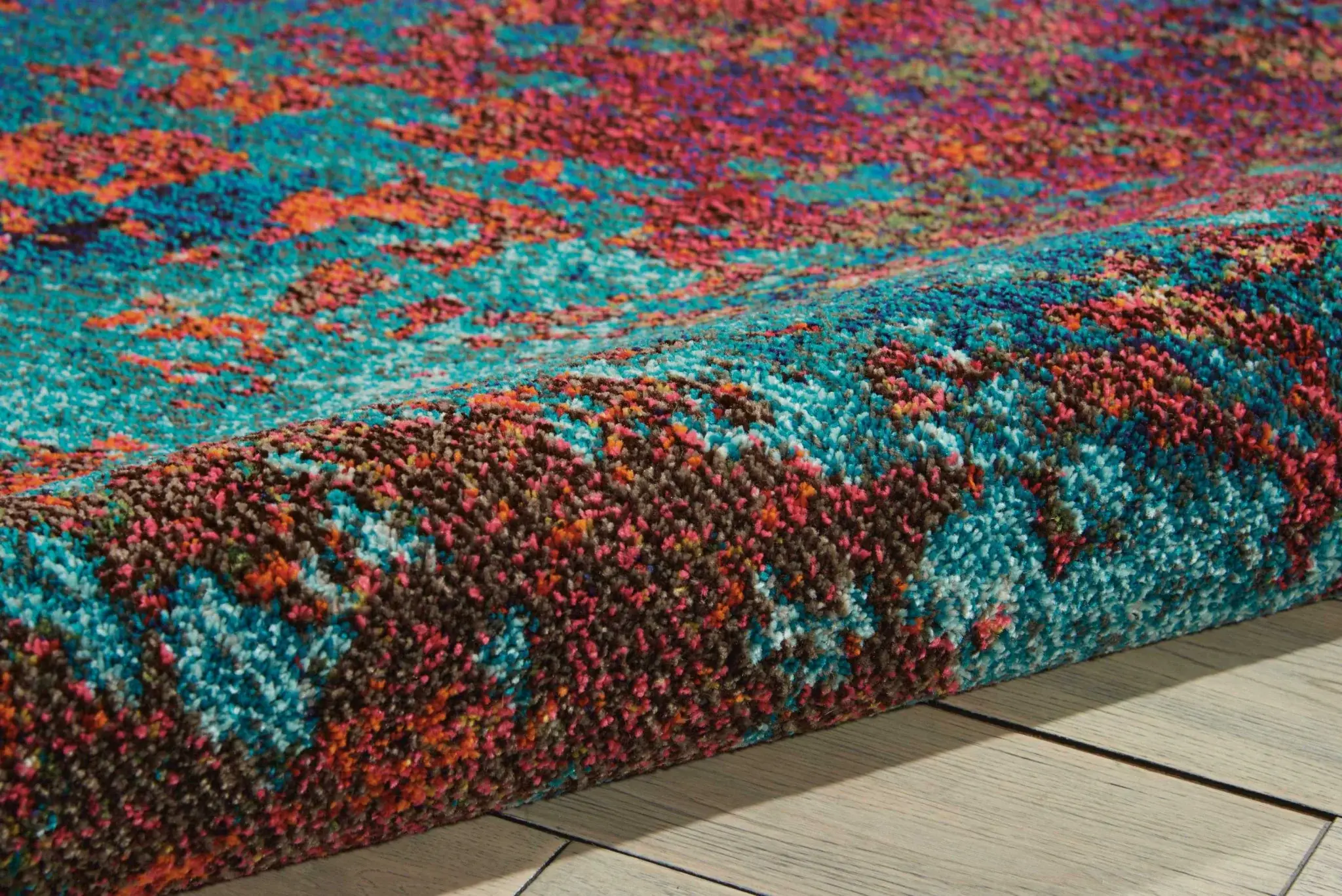 5' X 7' Atlantic Abstract Non Skid Area Rug - Image 4
