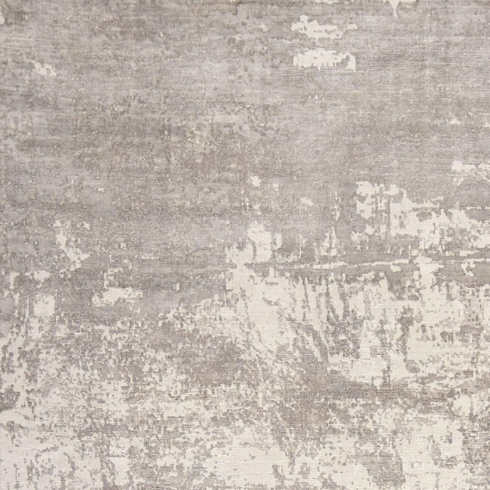 5' X 7' Beige Hand Loomed Abstract Brushstroke Indoor Area Rug - Image 7