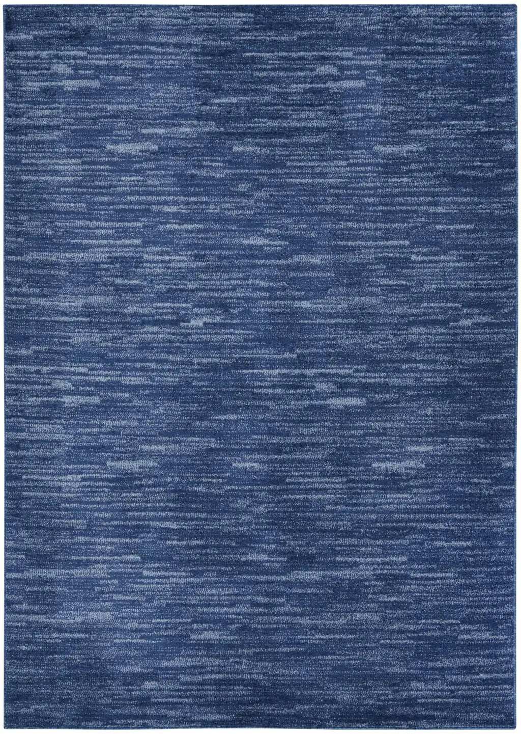 5' X 7' Blue Non Skid Indoor Outdoor Area Rug - Image 2