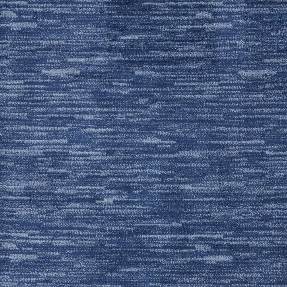 5' X 7' Blue Non Skid Indoor Outdoor Area Rug - Image 3