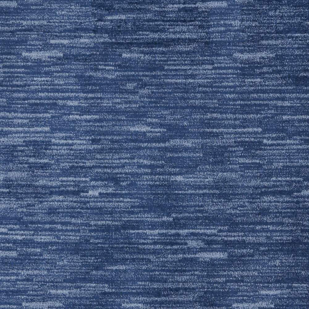 5' X 7' Blue Non Skid Indoor Outdoor Area Rug - Image 6