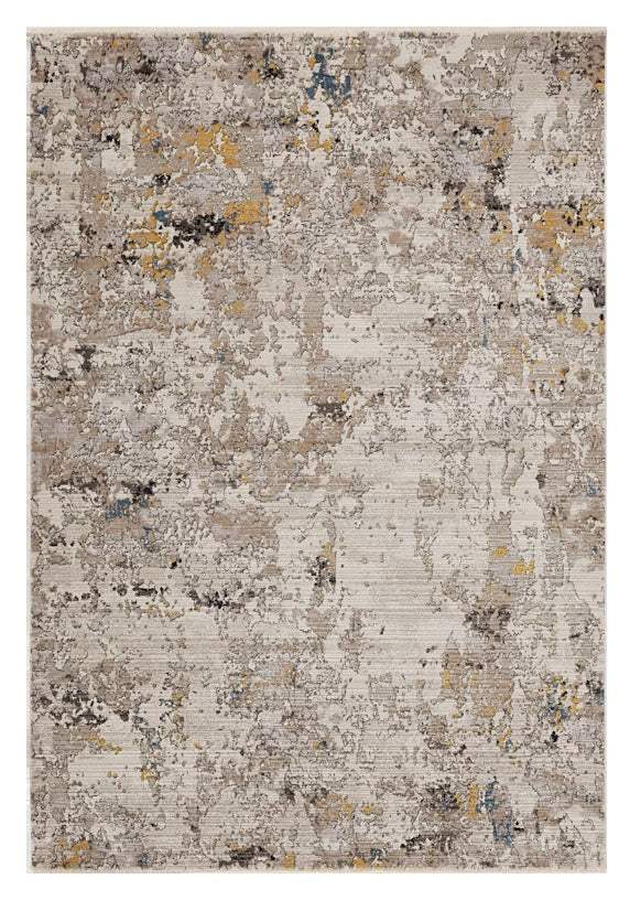 5' X 7' Grey Hand Loomed Traditional Floral Indoor Area Rug - Image 2