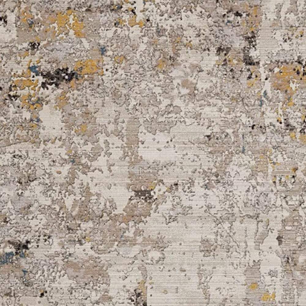 5' X 7' Grey Hand Loomed Traditional Floral Indoor Area Rug - Image 7