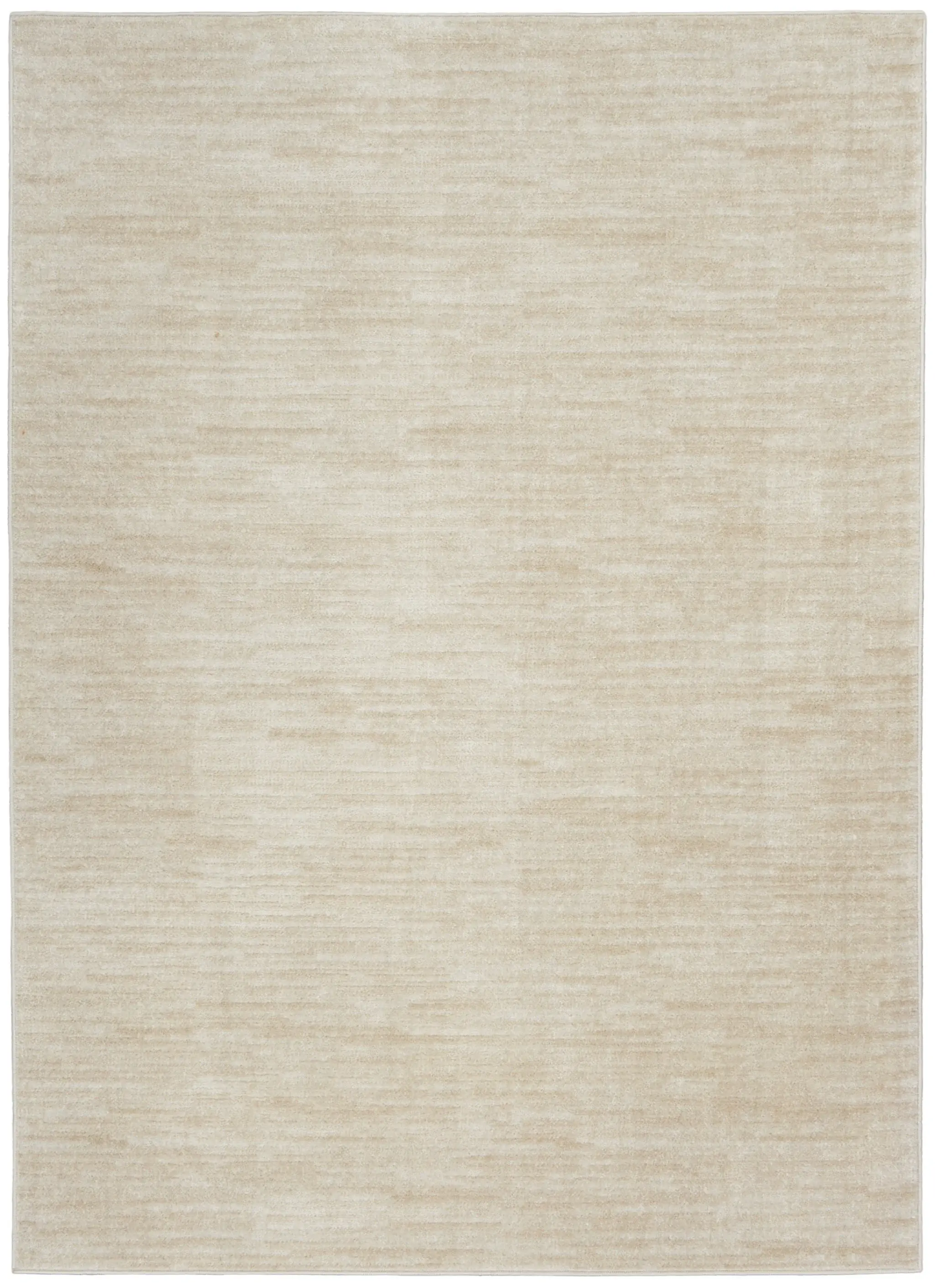 5' X 7' Ivory And Beige Non Skid Indoor Outdoor Area Rug