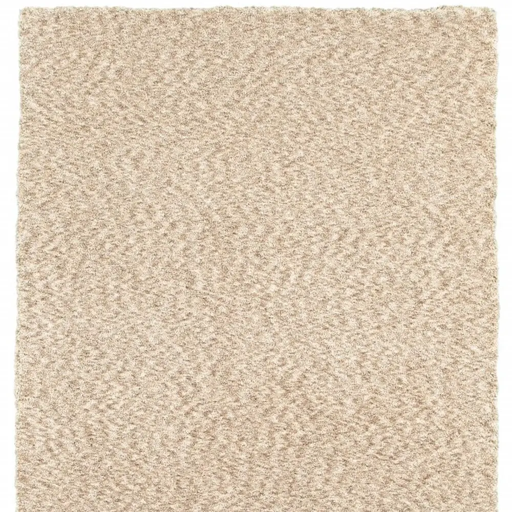 5' X 7' Modern Soft Tan Indoor Area Rug - Image 4