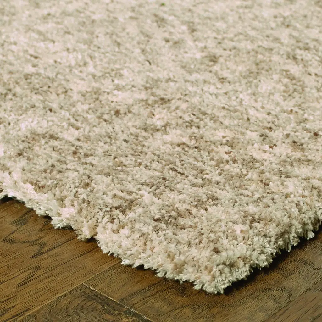 5' X 7' Modern Soft Tan Indoor Area Rug - Image 6