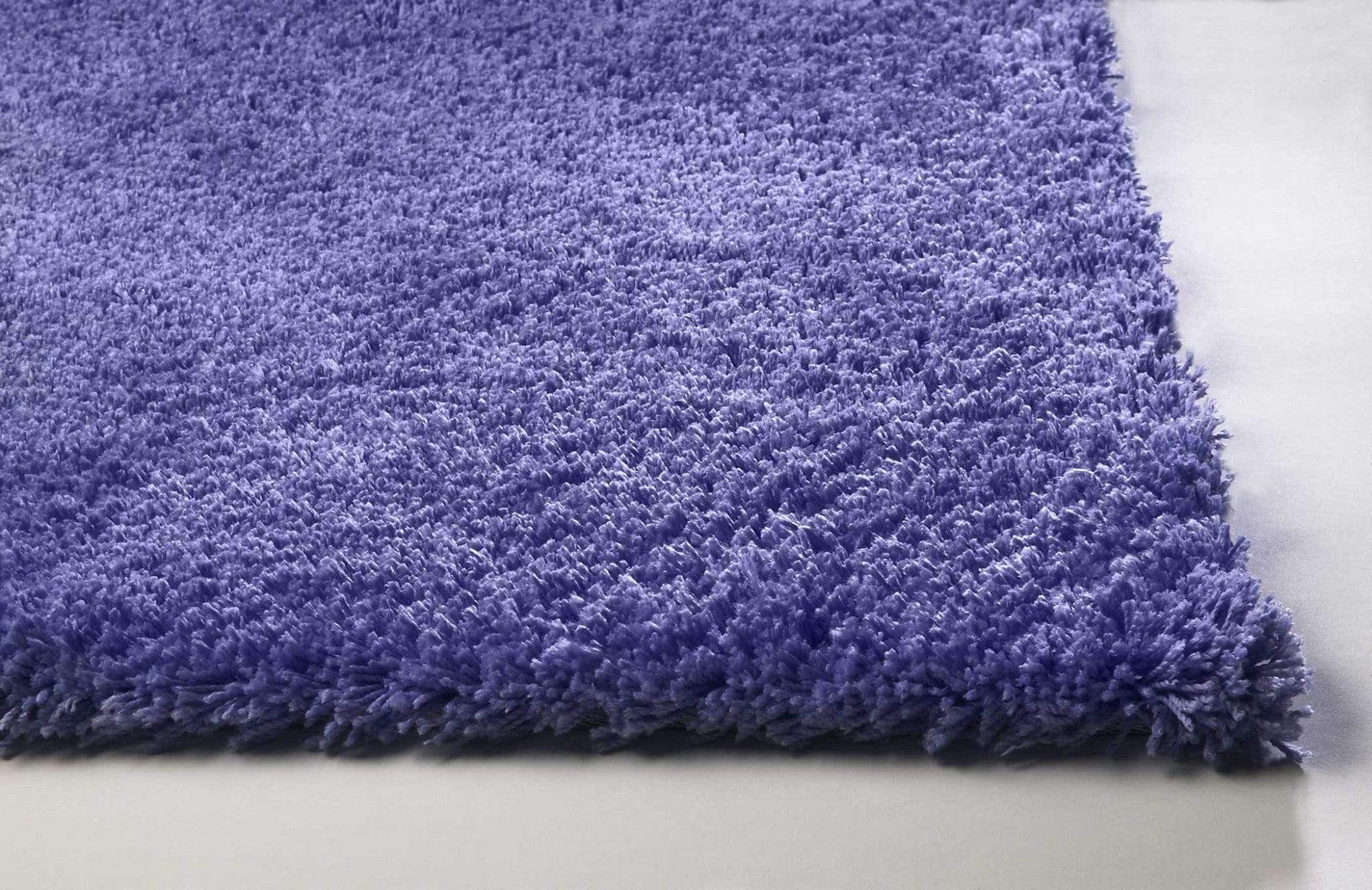 5' X 7' Purple Plain Indoor Area Rug - Image 5