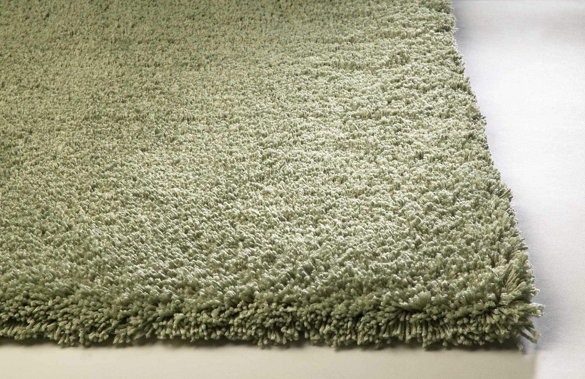 5' X 7' Sage Green Indoor Shag Rug - Image 6