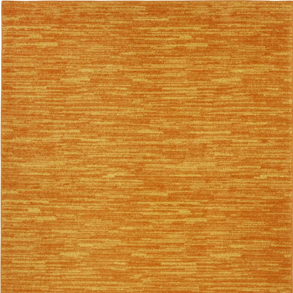 5' X 7' Sunburst Non Skid Indoor Outdoor Area Rug - Image 2