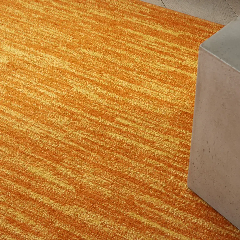 5' X 7' Sunburst Non Skid Indoor Outdoor Area Rug - Image 4