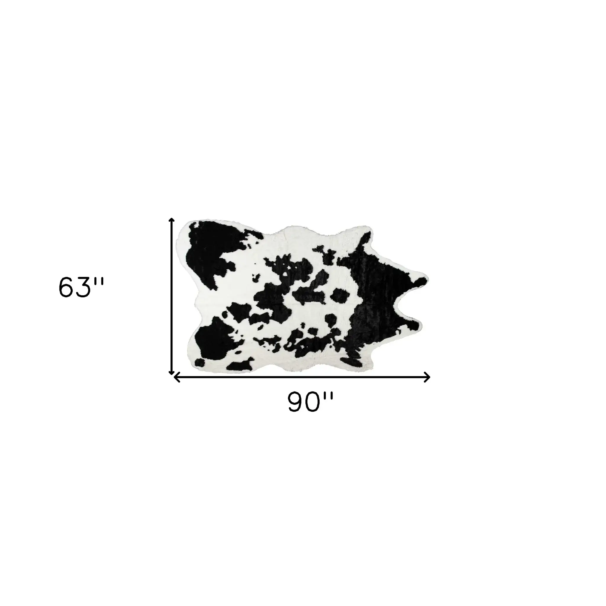 5' X 8' Black and White Hand Knotted Area Rug - Image 3