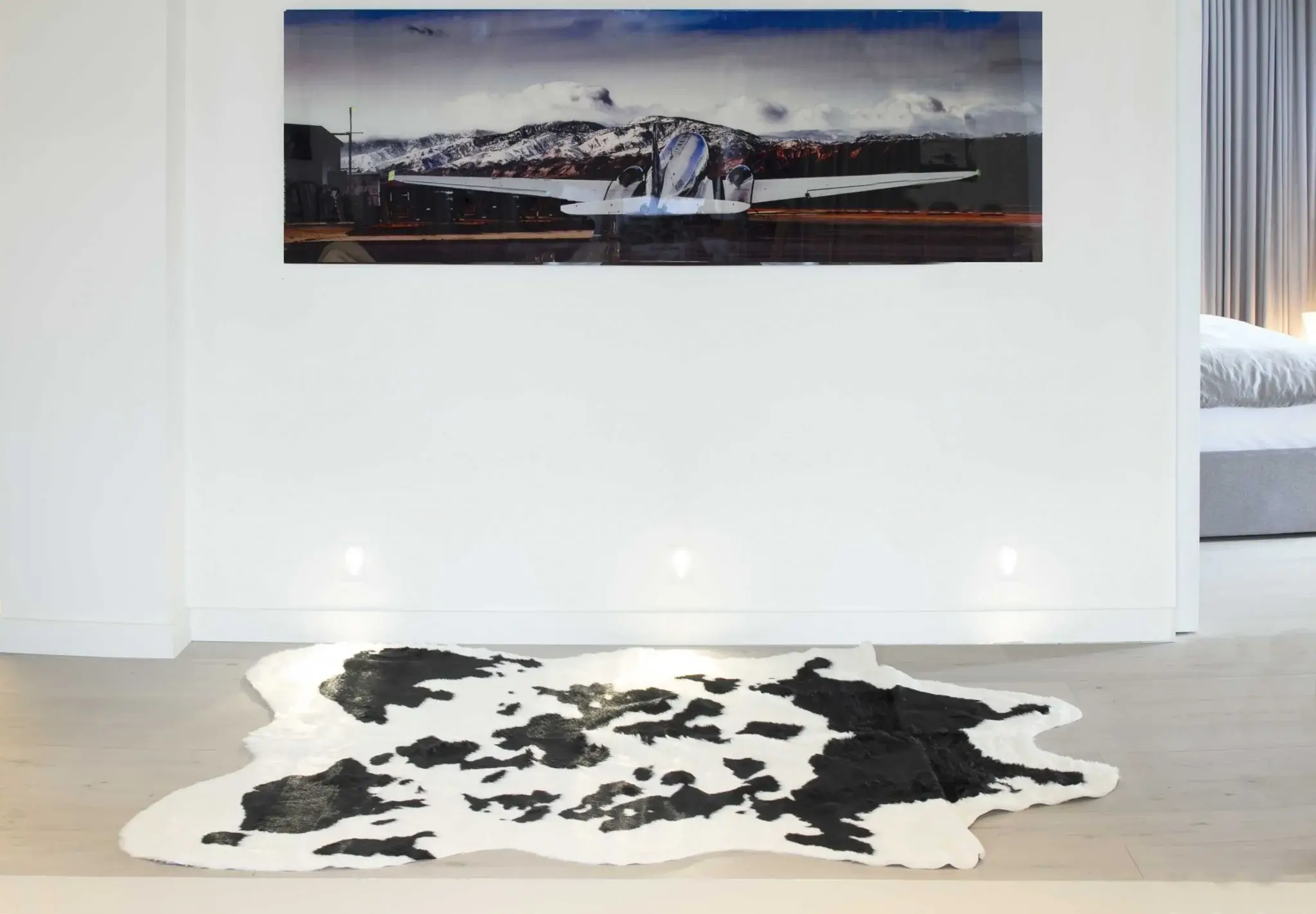 5' X 8' Black and White Hand Knotted Area Rug - Image 7