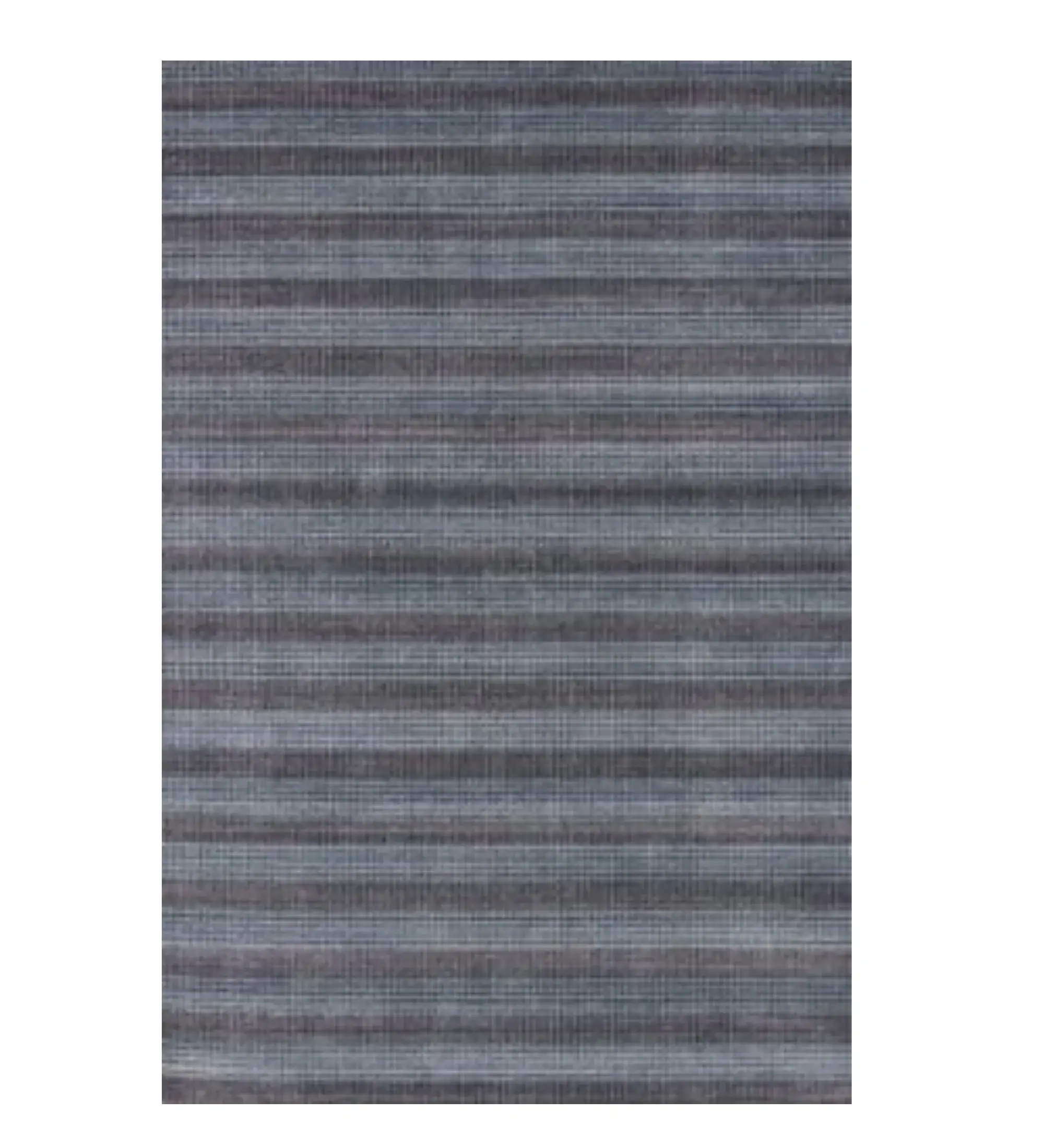 5' X 8' Blue And Black Hand Loomed Area Rug - Image 2