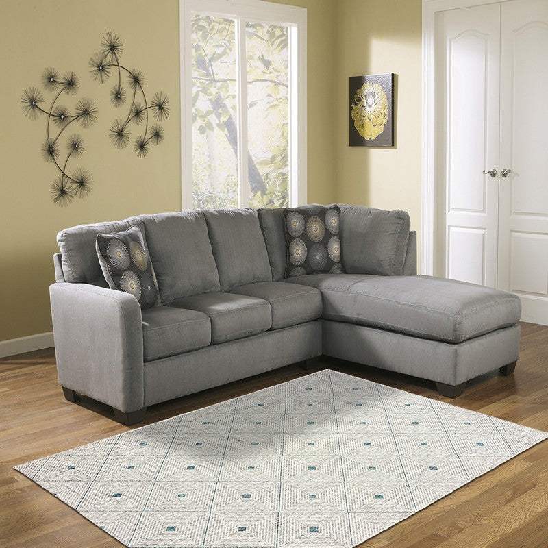 5' X 8' Blue And Gray Indoor Outdoor Area Rug - Image 7