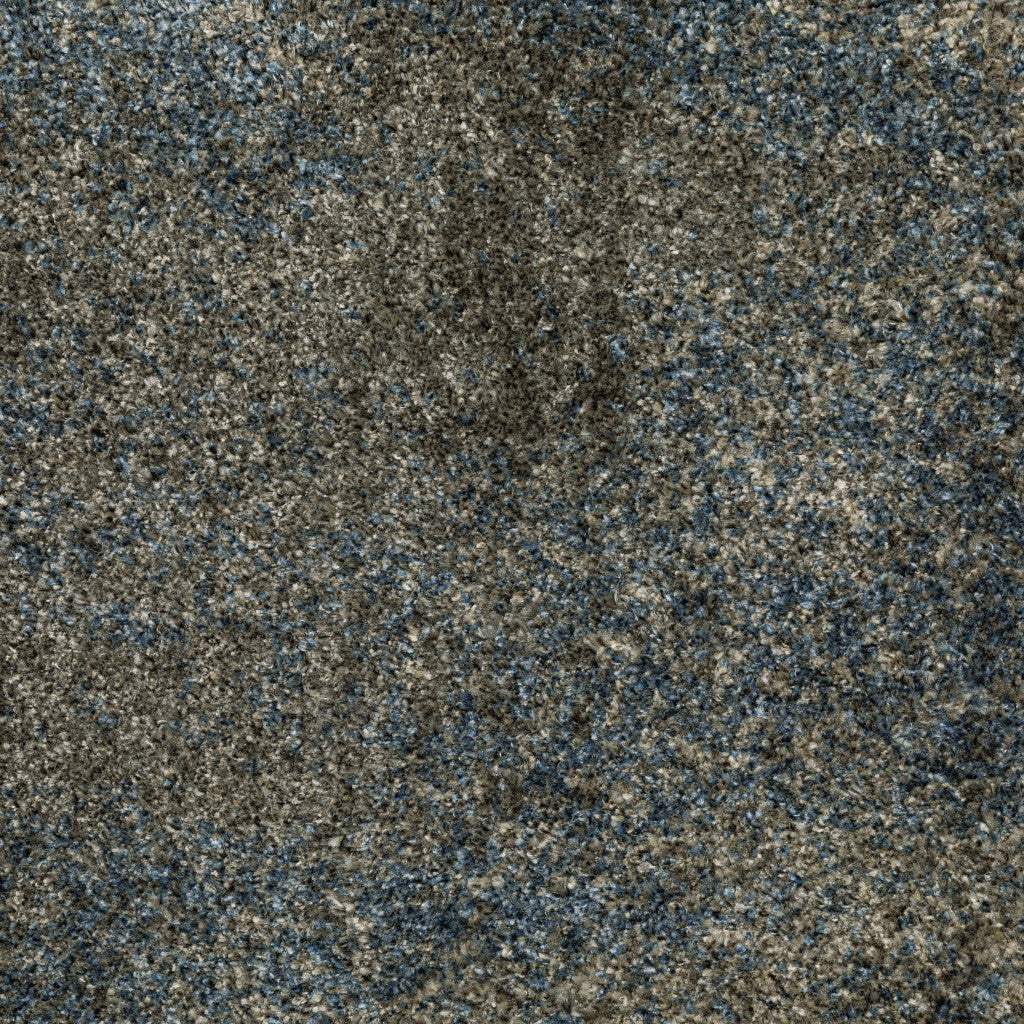 5' X 8' Gray Abstract Power Loom Area Rug - Image 4