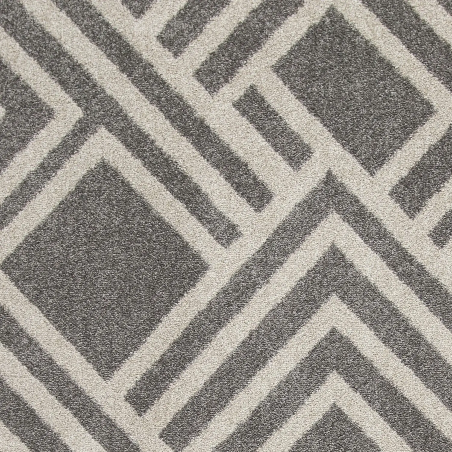 5' X 8' Gray Geometric Indoor Outdoor Area Rug - Image 6