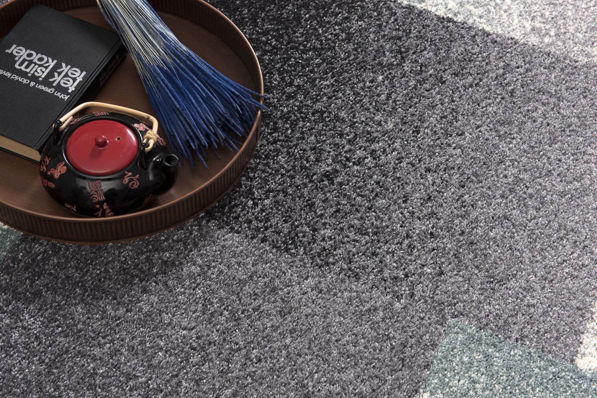 5' X 8' Gray Modern Geometric Area Rug - Image 7