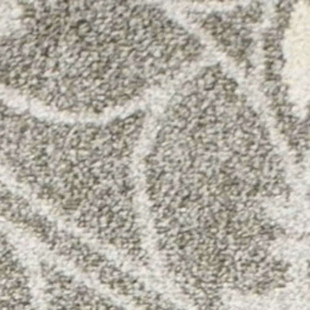 5' X 8' Gray Moroccan Indoor Outdoor Area Rug - Image 5