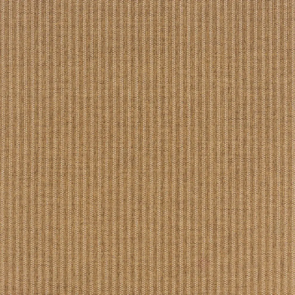5' X 8' Tan Striped Stain Resistant Indoor Outdoor Area Rug - Image 3