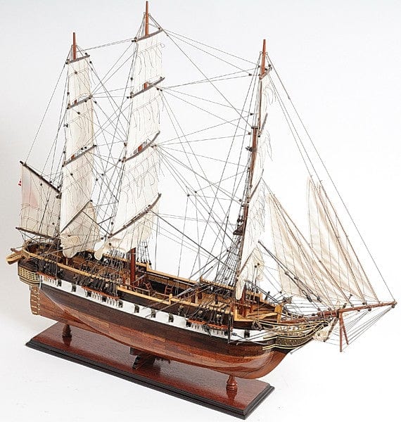 50" Wood Brown Hand Painted Sculpture - Image 2
