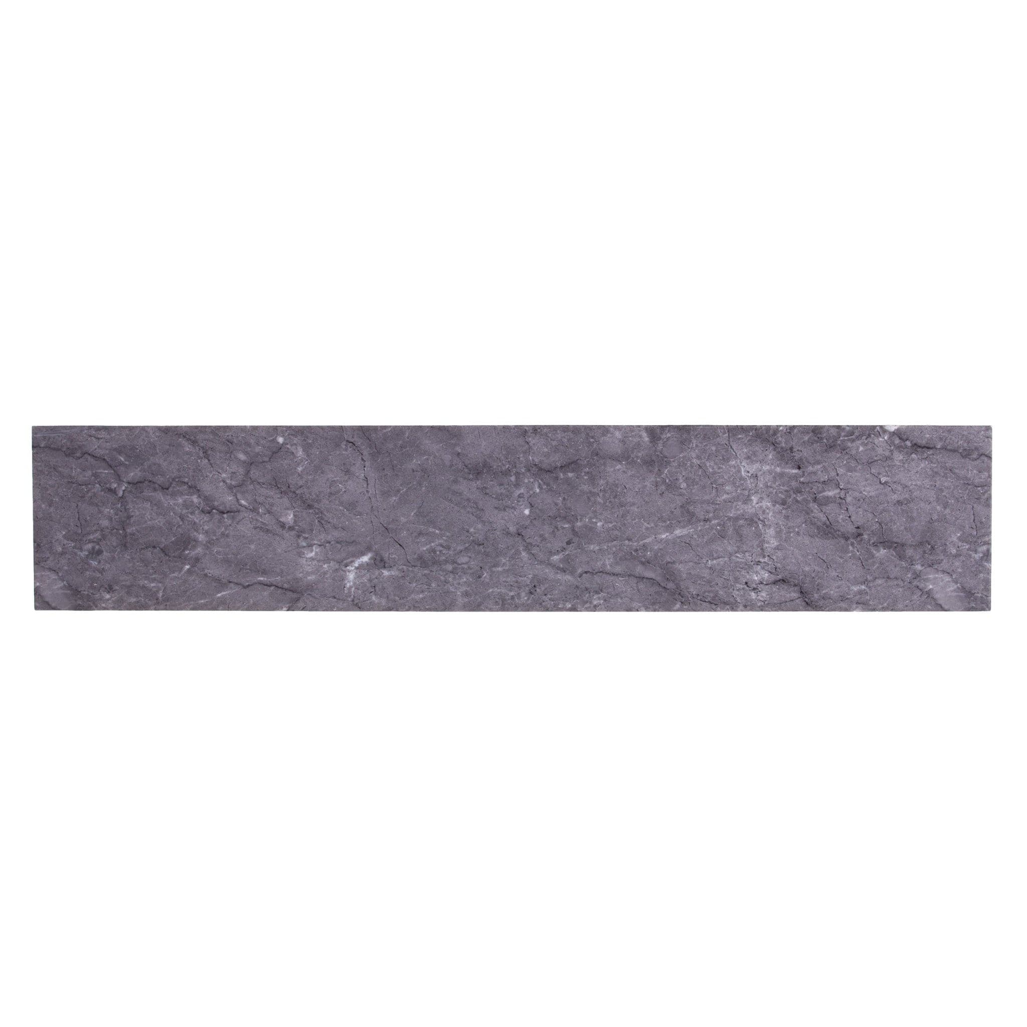 52" Gray and Gold Faux Marble Frame Console Table - Image 3