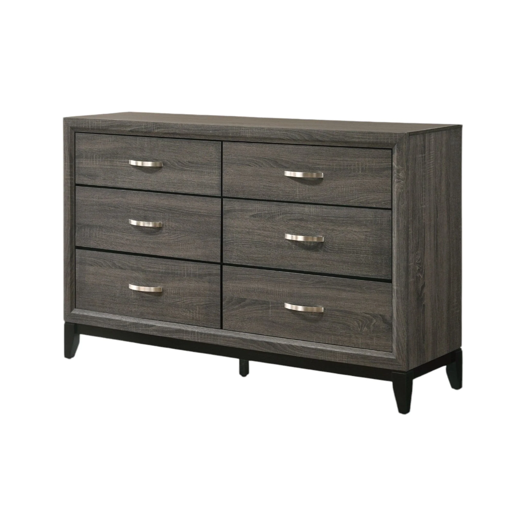 58" Gray Six Drawer - Image 3