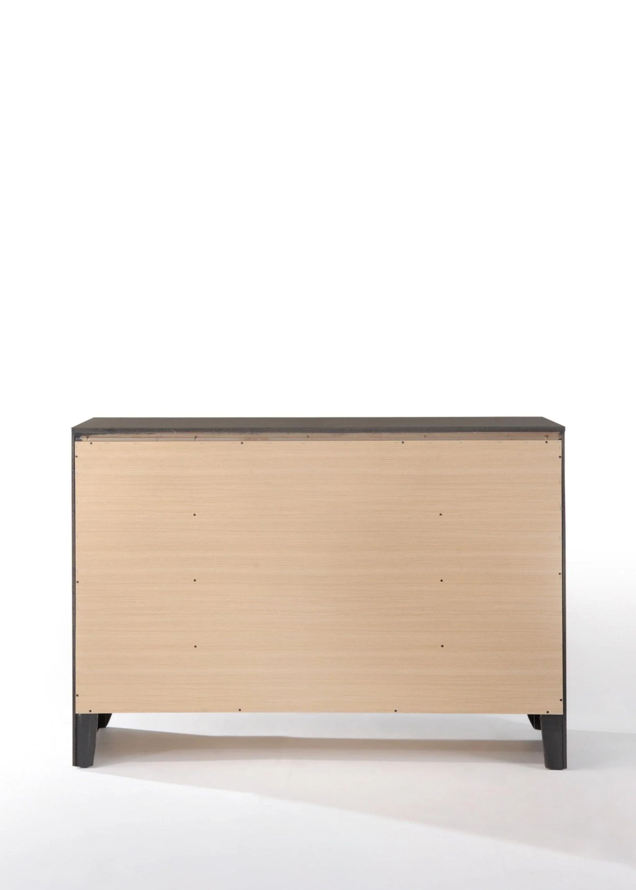 59" Gray Solid Wood Standard Dresser/Chest - Image 4