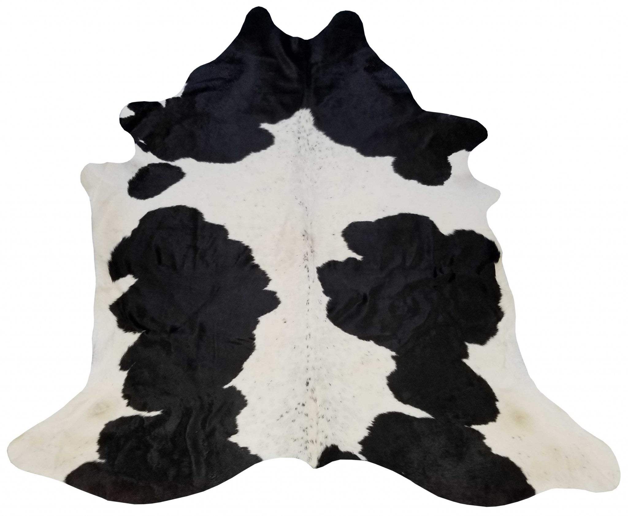 6.5 Ft  Holstein Brindled Cowhide Rug - Image 3