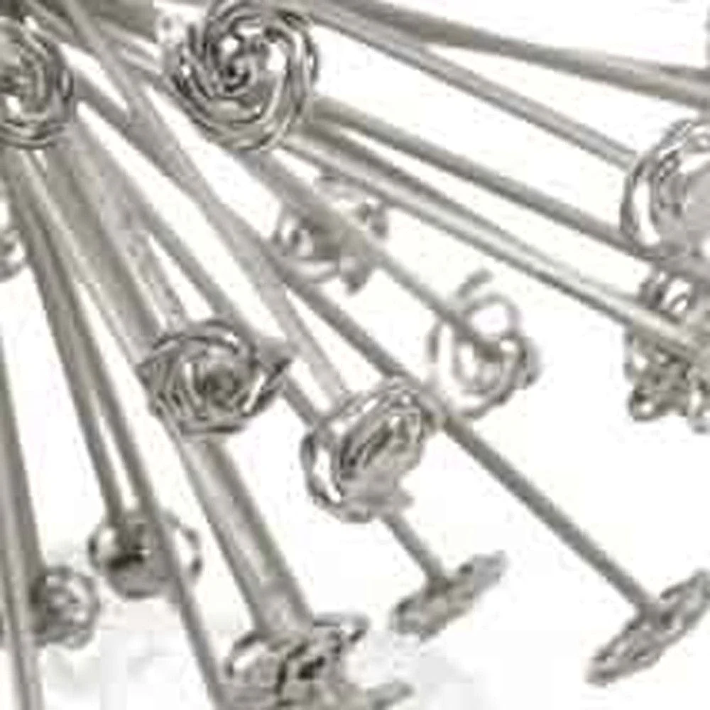 6.5" X 6.5" X 6.5" Silver Starburst Spheres Set Of 2 - Image 3
