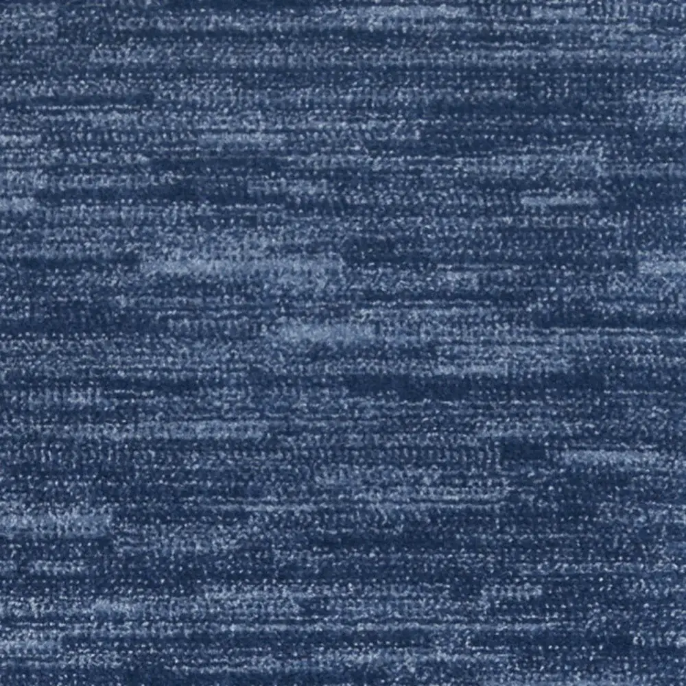 6' Blue Non Skid Indoor Outdoor Runner Rug - Image 5