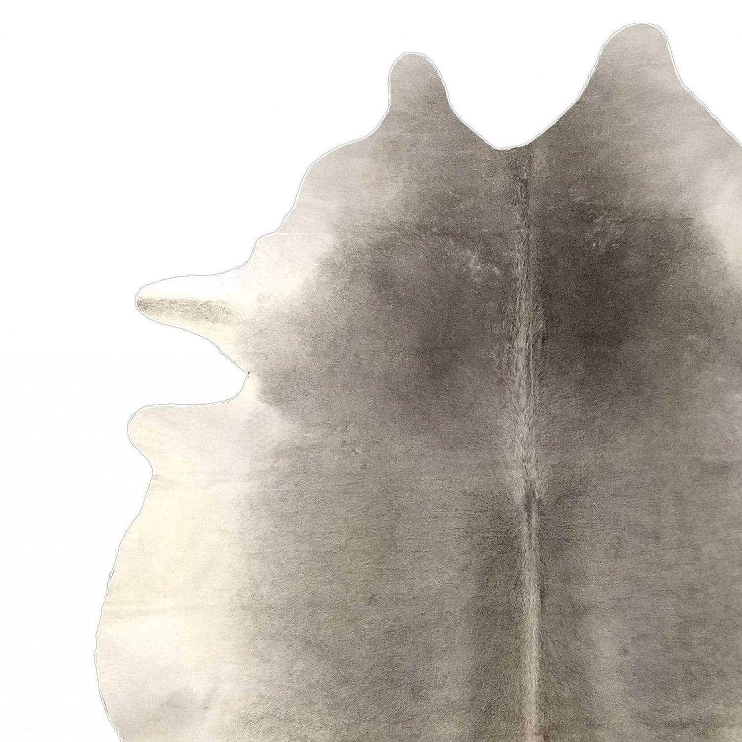 6 Ft Natural Grey Brindled Cowhide Rug - Image 3