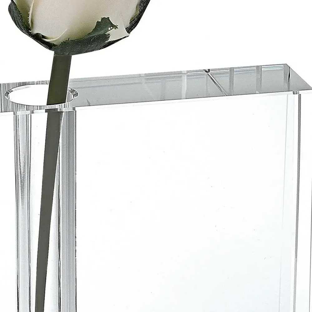 6 Hand Crafted Crystal Bud Vase - Image 4