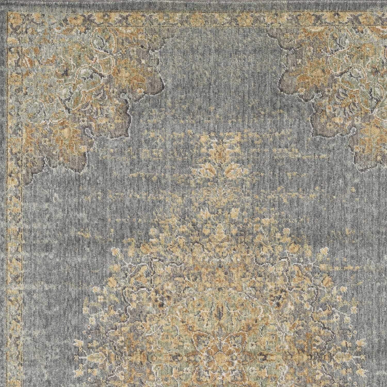 6' Purple Round Indoor Shag Rug - Image 6