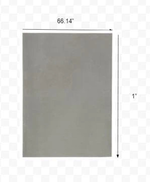 6" Round Grey Premier Rug Pad - Image 6